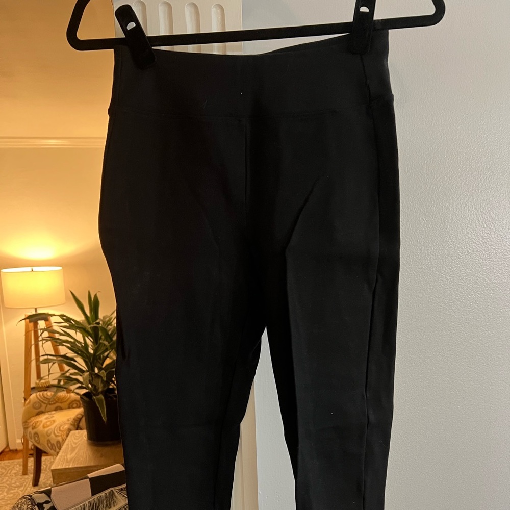 Only worn several times black leggings. Bought at TJ Maxx.